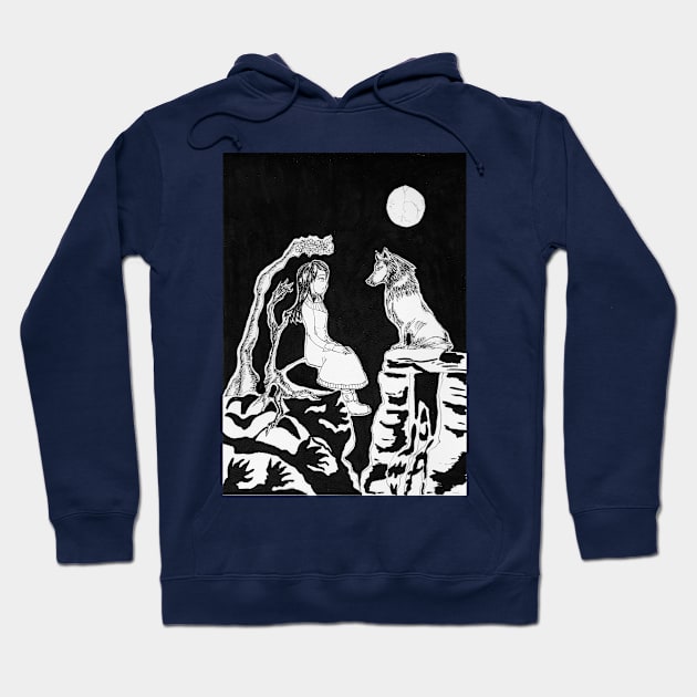 Ritual of the Moon Hoodie by Dearly Mu